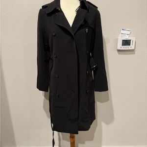 H&M DOUBLE-BREASTED TRENCHCOAT, size XS